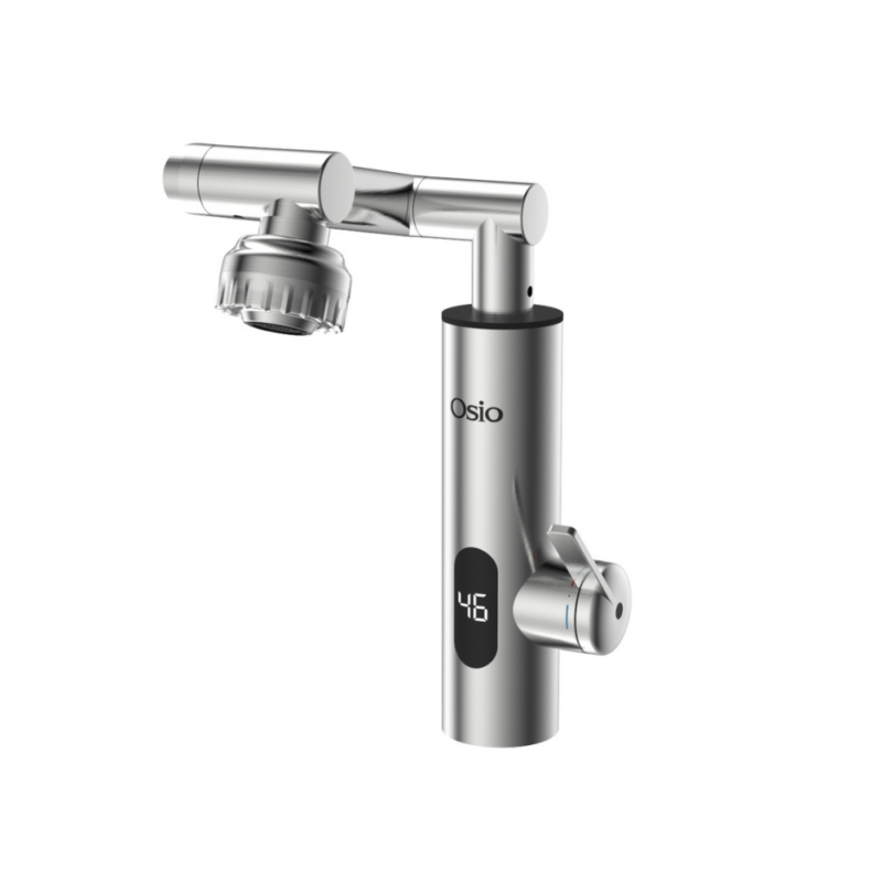 Osio OHF-2041 Ηλεκτρικός ταχυθερμαντήρας βρύση με ψηφιακή οθόνη Ιnox  3300W (10068-0020)