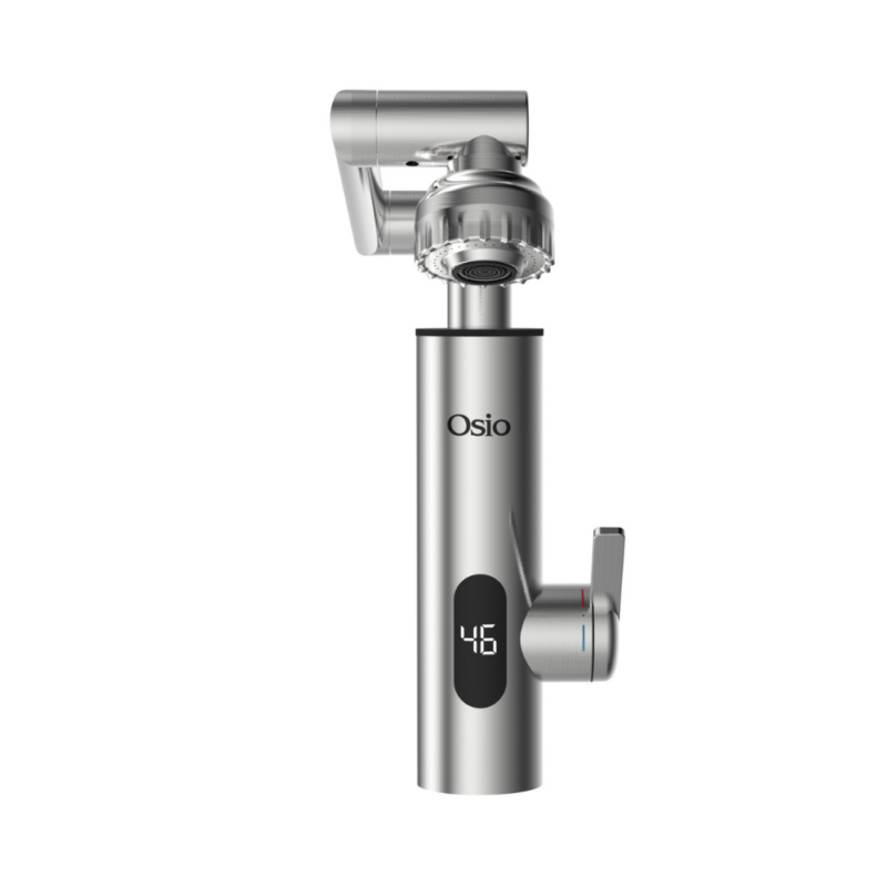 Osio OHF-2041 Ηλεκτρικός ταχυθερμαντήρας βρύση με ψηφιακή οθόνη Ιnox  3300W (10068-0020)
