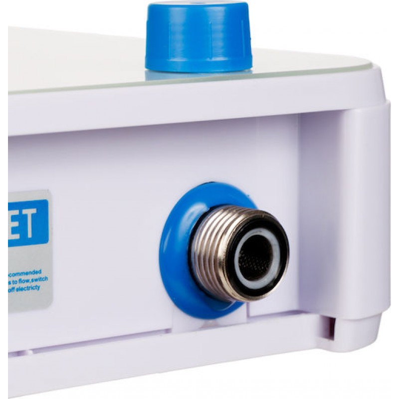 Osio OHF-2880W Ηλεκτρικός ταχυθερμαντήρας τοίχου για μπάνιο 8,5kW με ψηφιακη οθόνη Λευκός (10068-0022)