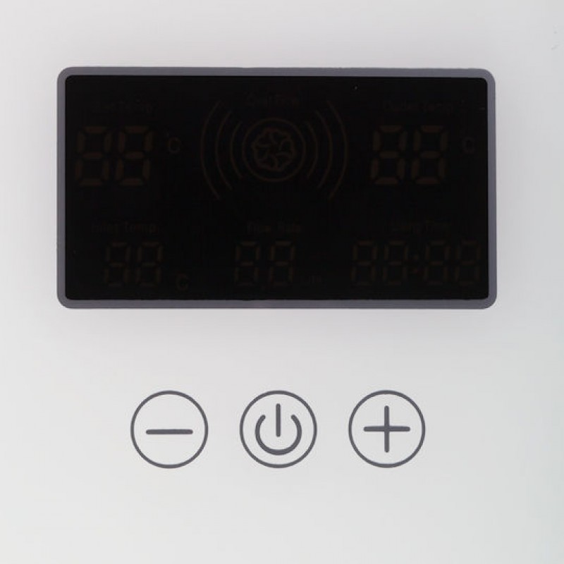 Osio OHF-2880W Ηλεκτρικός ταχυθερμαντήρας τοίχου για μπάνιο 8,5kW με ψηφιακη οθόνη Λευκός (10068-0022)