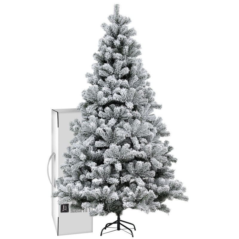OEM 93-3862 Δέντρο Χιονισμένο Deluxe Flocked 240cm 240cm ~ø130cm 