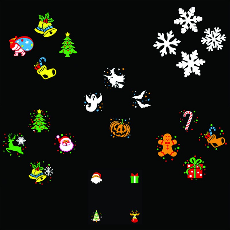 Eurolamp  600-22309 Προτζέκτορας LED με προγραμμα 6 Κάρτες έγχρωμα σχέδια 10,3Χ13,3Χ33,50cm, IP44 (600-22309) Eurolamp  600-22309 Προτζέκτορας LED με προγραμμα 6 Κάρτες έγχρωμα σχέδια 10,3Χ13,3Χ33,50cm, IP44 (600-22309)