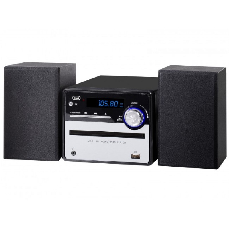 TREVI HCX-10F6/BK Μινι Σύστημα HIFI USB, FM, CD Player 20W