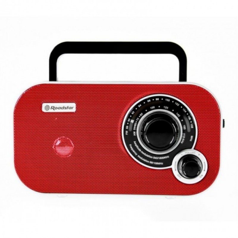 Roadstar TRA-2235 RD Φορητό Ραδιόφωνο FM kokkino