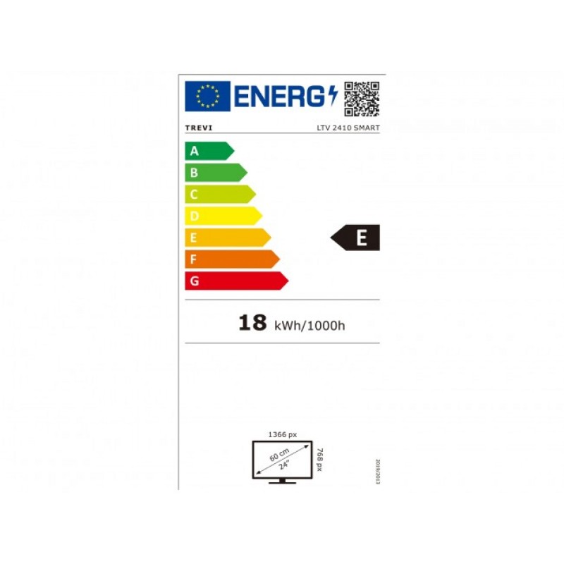 Trevi LTV-2410 Smart Τηλεόραση Led 24'' 12Volt 