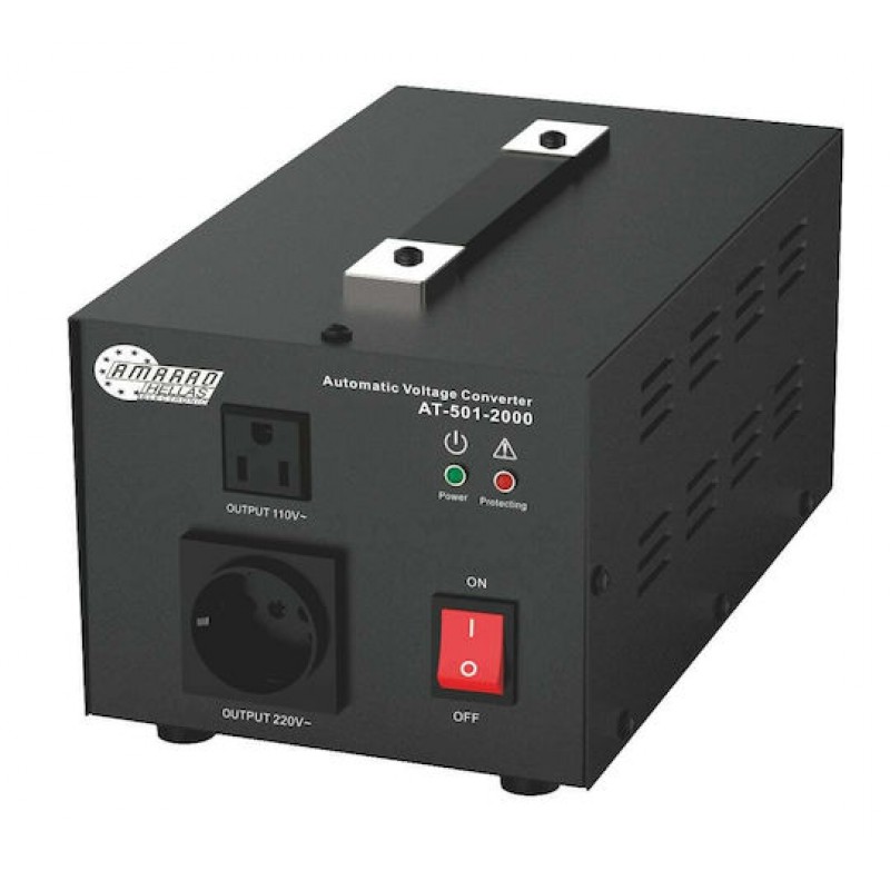 AT-501 2000VA Φορητός αυτομετασχηματιστής 2000VA