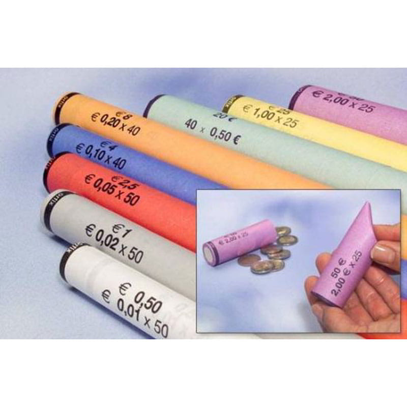 Olympia CC 202 Χάρτινοι σωλήνες τακτοποίησης κερμάτων 80ΤΜΧ  (3701)