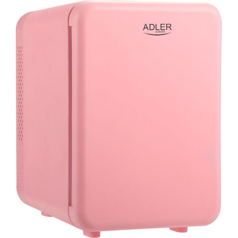ADLER AD8084P  Mίνι Ψυγείο  AC & DC 4L Ροζ