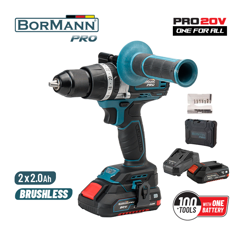 Bormann Pro BBP5140 Δραπ/βιδο Κρουστικό Brushless (035145)