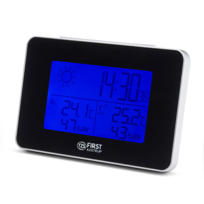 First Austria FA-2461-6-BA Ασύρματος μετεωρολογικός σταθμός με αισθητήρα εξωτερικού χώρου και ξυπνητήρι (199210-0001) First Austria FA-2461-6-BA Ασύρματος μετεωρολογικός σταθμός με αισθητήρα εξωτερικού χώρου και ξυπνητήρι (199210-0001)