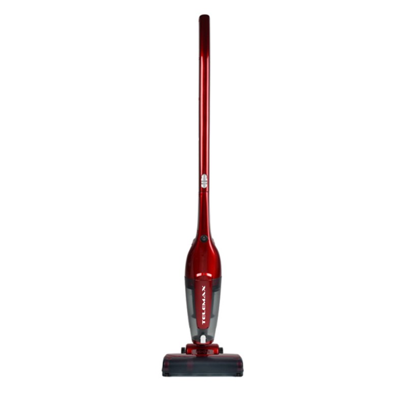 TELEMAX  Scarlet Stick 31-0115 Ηλεκτρική Σκούπα και Σκουπάκι Χειρός 2 σε 1  Κόκκινο 1000W