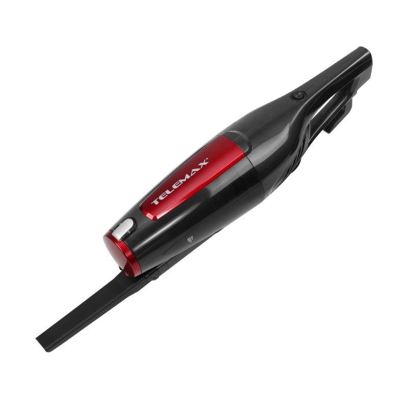 TELEMAX Scarlet  Σκούπα και Σκουπάκι Χειρός 2 σε 1 Stick Black (31-0116)