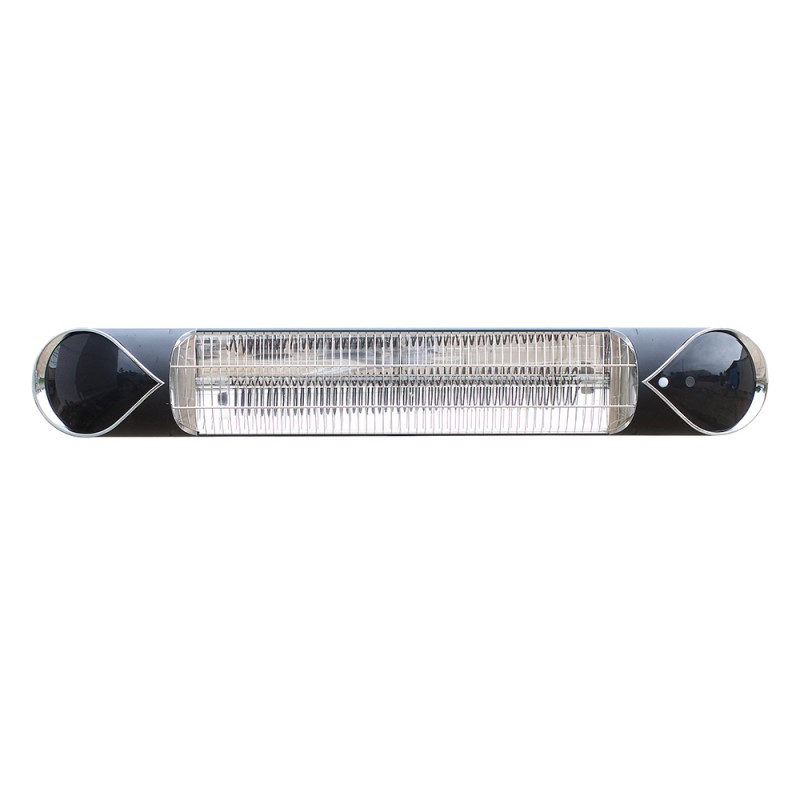 TELEMAX 30-0025 Θερμαντικό Κάτοπτρο Yπέρυθρης Aκτινοβολίας IP55 STAR 2500W Μαύρο (30-0025)