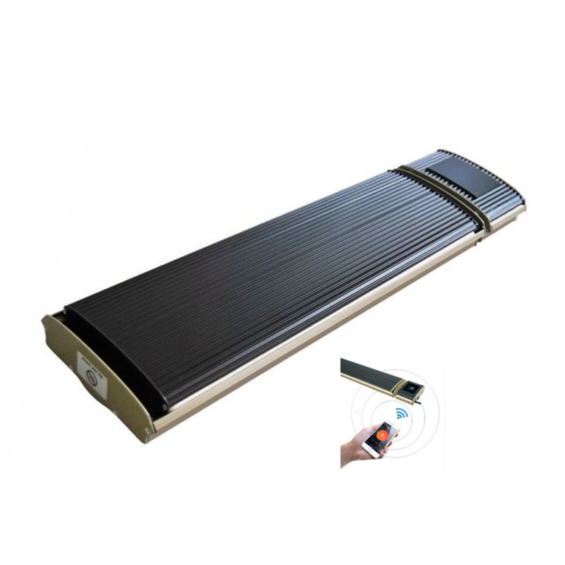 TELEMAX JH-NR18-13W Υπέρυθρο Πάνελ Θέρμανσης με Τηλεχειριστήριο Wi-Fi. με Θερμοστάτη & App Control 1800W (30-1816)