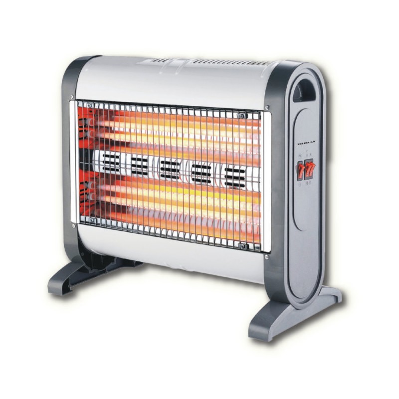 TELEMAX 30-1605 Θερμάστρα Χαλαζία Turbo Fan EcoHeat 1600W Gray (30-1605)