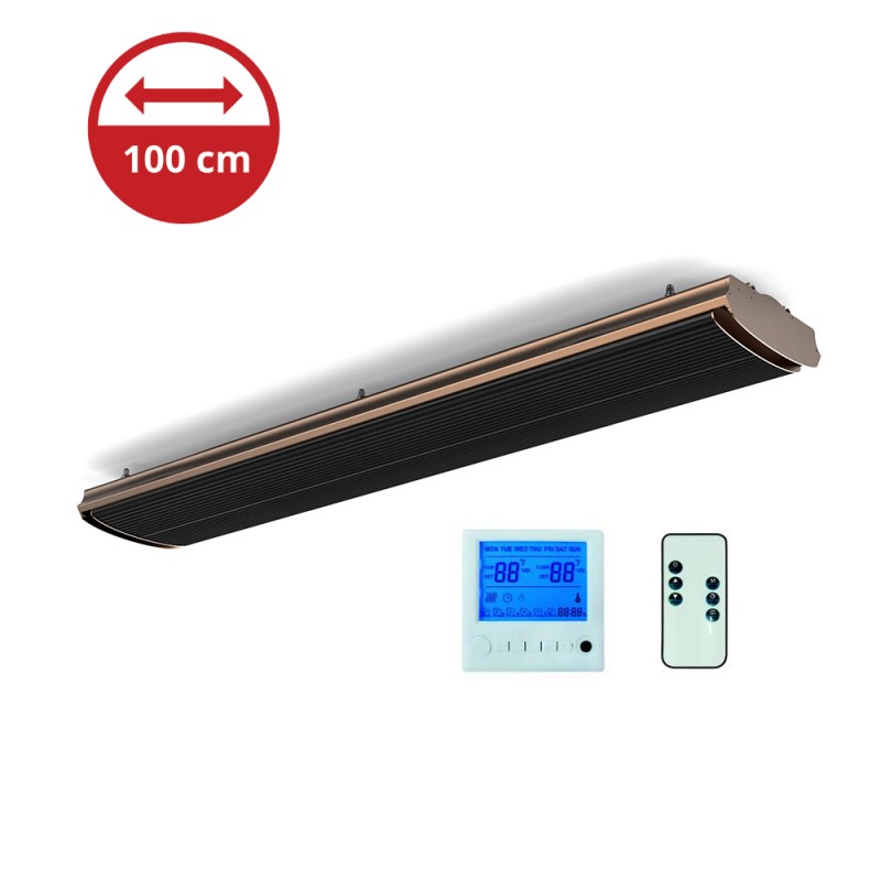 TELEMAX JH-NR18-13A Υπέρυθρο Πάνελ Θέρμανσης με Θερμοστάτη και Τηλεχειριστήριο Telemax 1800W (30-1813)