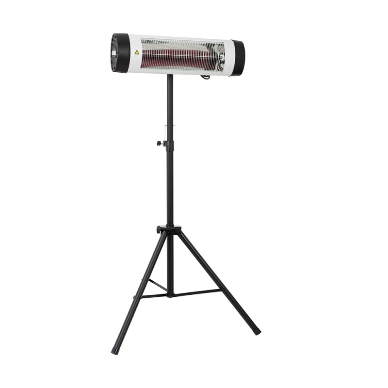 TELEMAX IRQ-R-2500 Θερμαντικό Κάτοπτρο Yπέρυθρης Aκτινοβολίας 2500W Μαύρο (30-2500) 