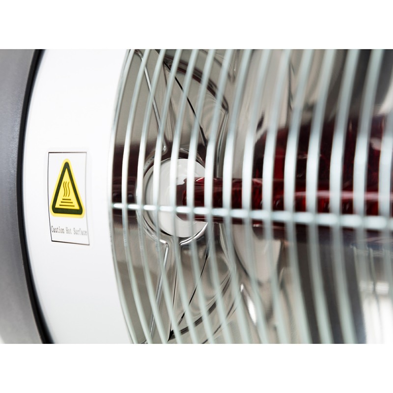 TELEMAX IRQ-R-2500 Θερμαντικό Κάτοπτρο Yπέρυθρης Aκτινοβολίας 2500W Μαύρο (30-2500) 