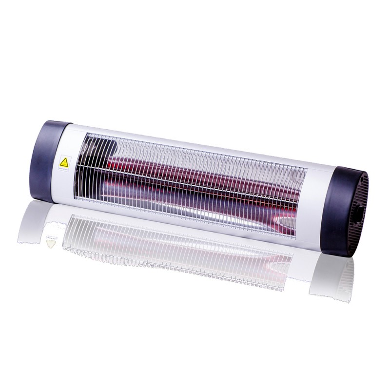 TELEMAX IRQ-R-2500 Θερμαντικό Κάτοπτρο Yπέρυθρης Aκτινοβολίας 2500W Μαύρο (30-2500) 