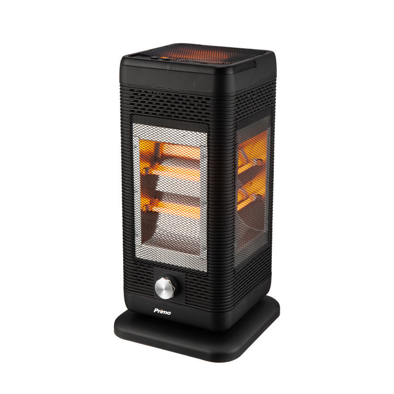 Primo PRQH-81118 Θερμάστρα Χαλαζία 2000W Μαύρη (810118)