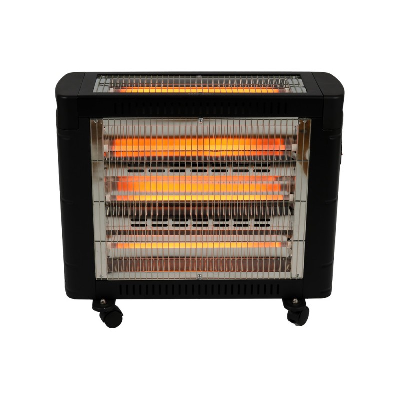 TELEMAX MAGMA 30-2406 Θερμαντικό Χαλαζία 2.4Κ 2400W Μαύρο