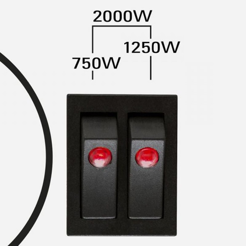 TROTEC  TCH19E Θερμοπομπός Δαπέδου 2000W (170030)