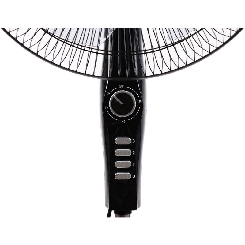 TELEMAX FS40-806 Ανεμιστήρας Επιδαπέδιος 60W Μαύρος (30-0806)