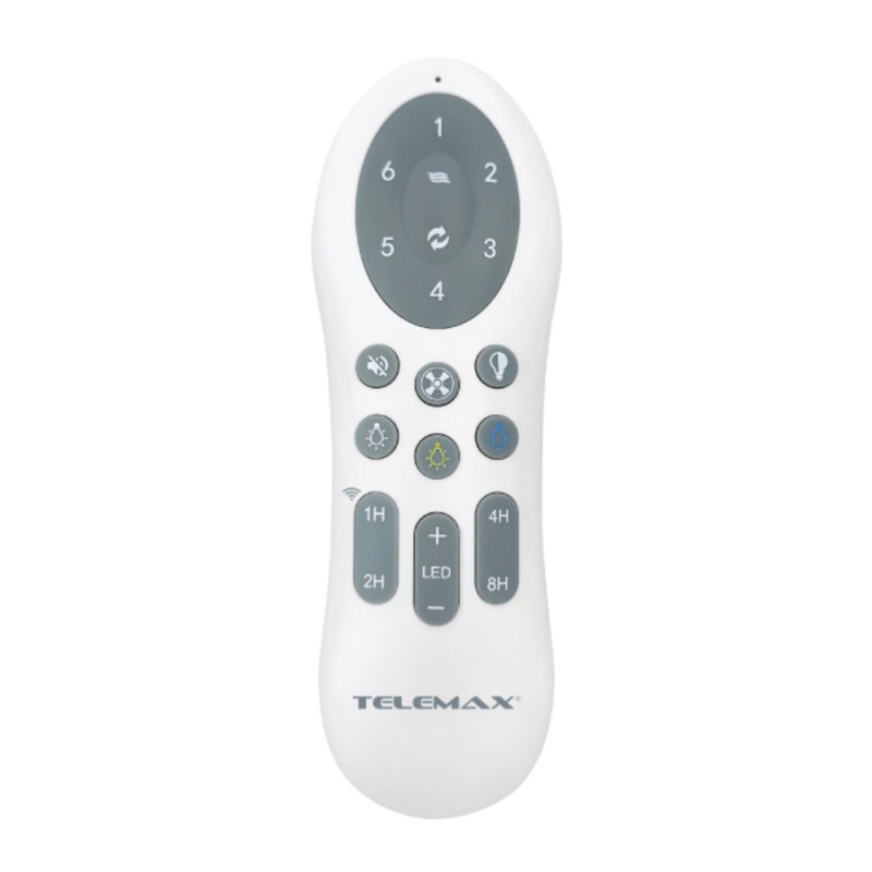 Telemax 46-YJ356 Ανεμιστήρας Οροφής DC με Τηλεχειριστήριο και LED Levantes Light Wood (30-4635)