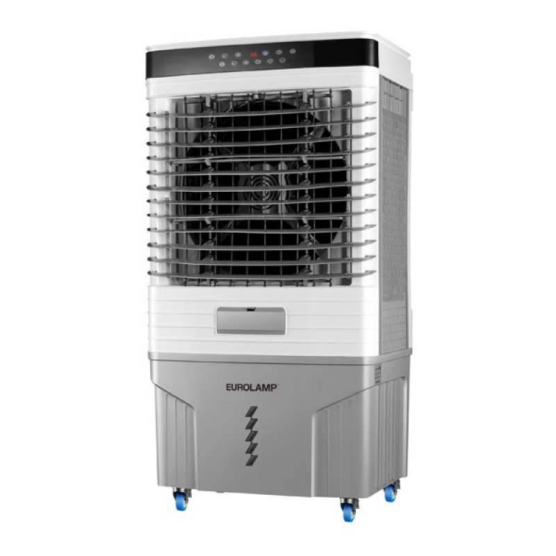 Eurolamp 300-24507 AIR COOLER Επαγγελματικο με Κοντρολ 70L 200W  ΓΚΡΙ  (300-24507)
