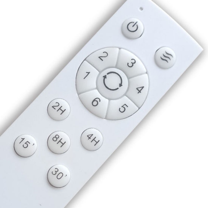 Primo PRCF-80665 Ανεμιστήρας Οροφής  DC Με Τηλεχειριστήριο με 3 καφέ φτερά  52'' 132εκ. Μαύρος (800665)