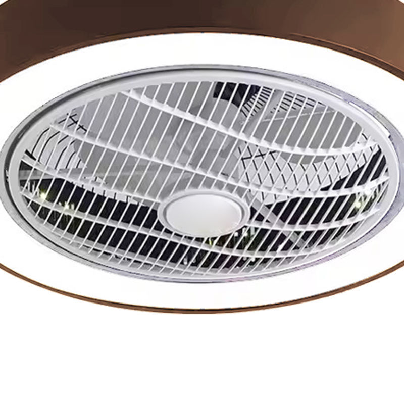 Primo PRCF-80669 Ανεμιστήρας Οροφής  DC . Με Τηλεχειριστήριο 1Φως LED 19'' 48εκ Λευκός-Καφέ (800669)