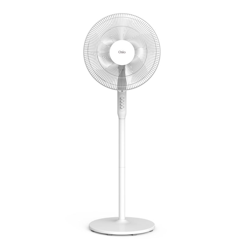 Osio OSF-9005 Aνεμιστήρας δαπέδου και επιτραπέζιος 16” και 3 ταχυτήτων 50W Λευκός 
