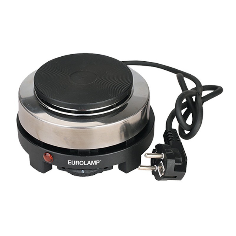 Eurolamp 300-70035 Εστία Εμαγιέ Μονή INOX 500W Φ9,5 (300-70035)