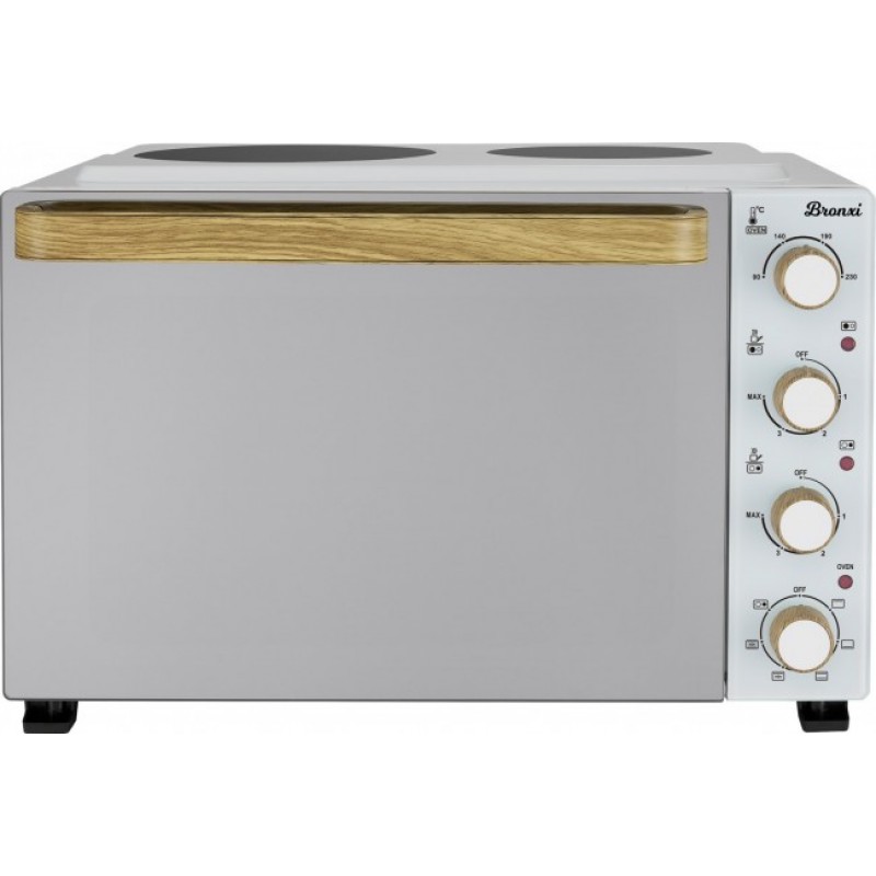 BRONXI BX-5032 Φούρνος με 2 κεραμικές εστίες  50 λίτρων (BX-5032) BRONXI BX-5032 Φούρνος με 2 κεραμικές εστίες  50 λίτρων (BX-5032)