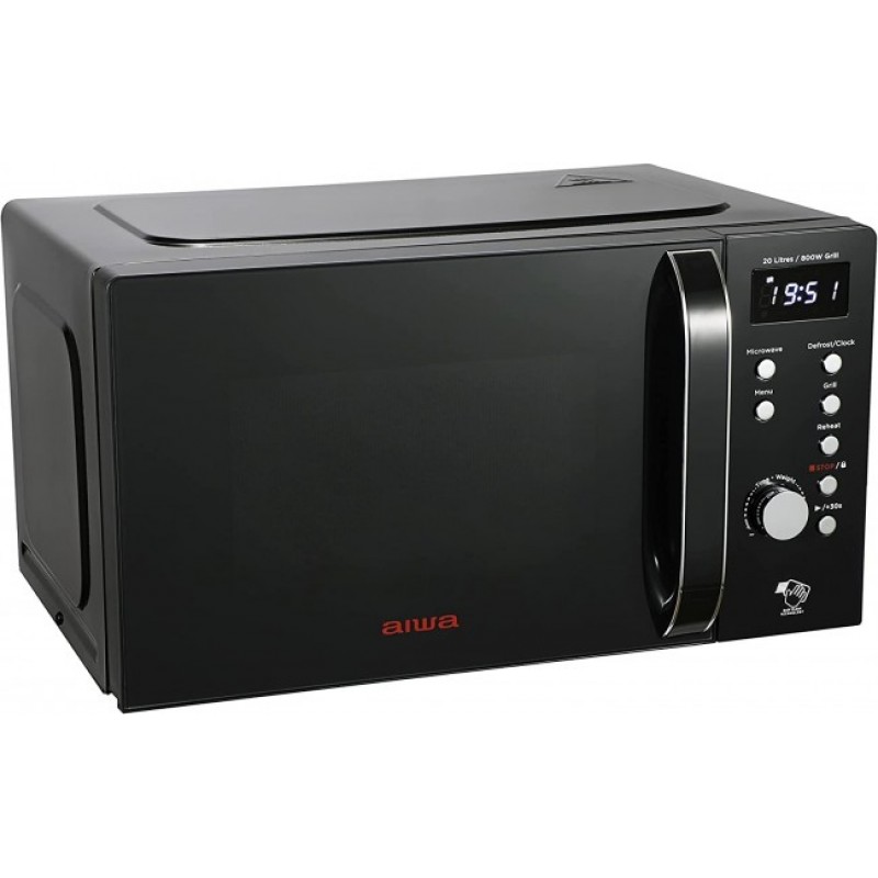 AIWA AMW-202 DG/BK Ψηφιακός φούρνος μικροκυμάτων 20L