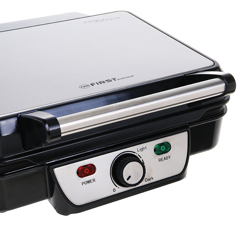 First Austria FA-5343-2 Τοστιέρα Grill με Θερμοστάτη και Αντικολλητικές Πλάκες 1800W
