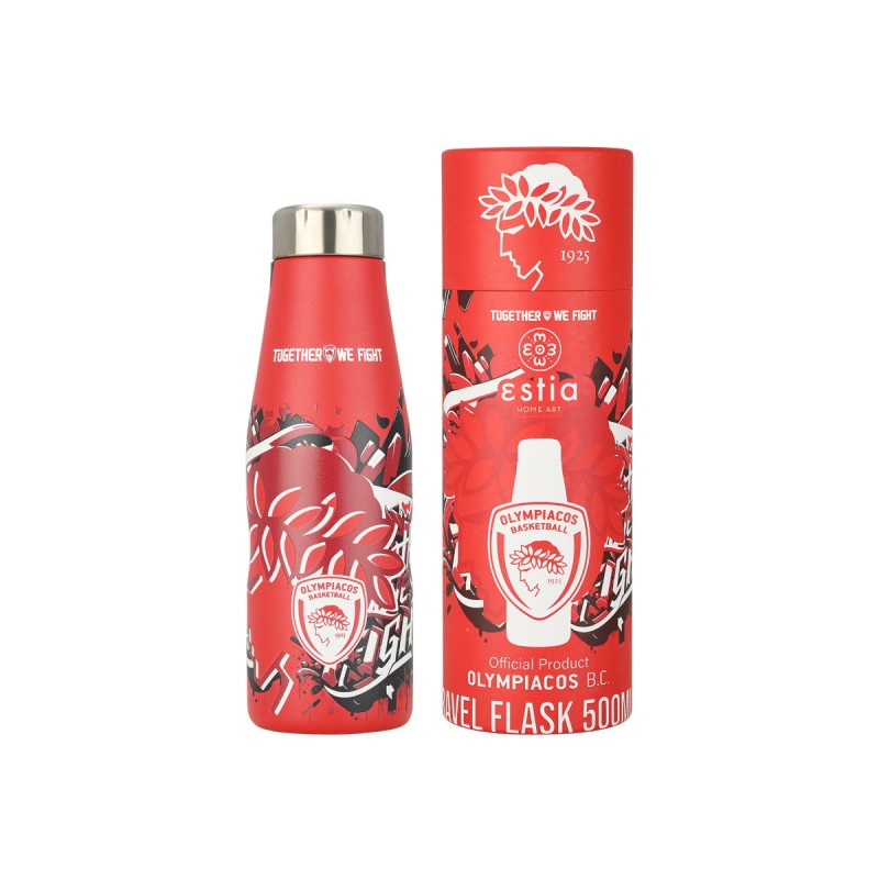 Estia 00-27162 Θερμος TRAVEL FLASK OLYMPIACOS BC EDITION Together we fight 500ml (00-27162)