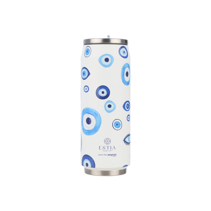 Estia 01-31251 Θερμός TRAVEL CUP SAVE THE AEGEAN 500ml SPIRIT OF LUCK  (01-31251)
