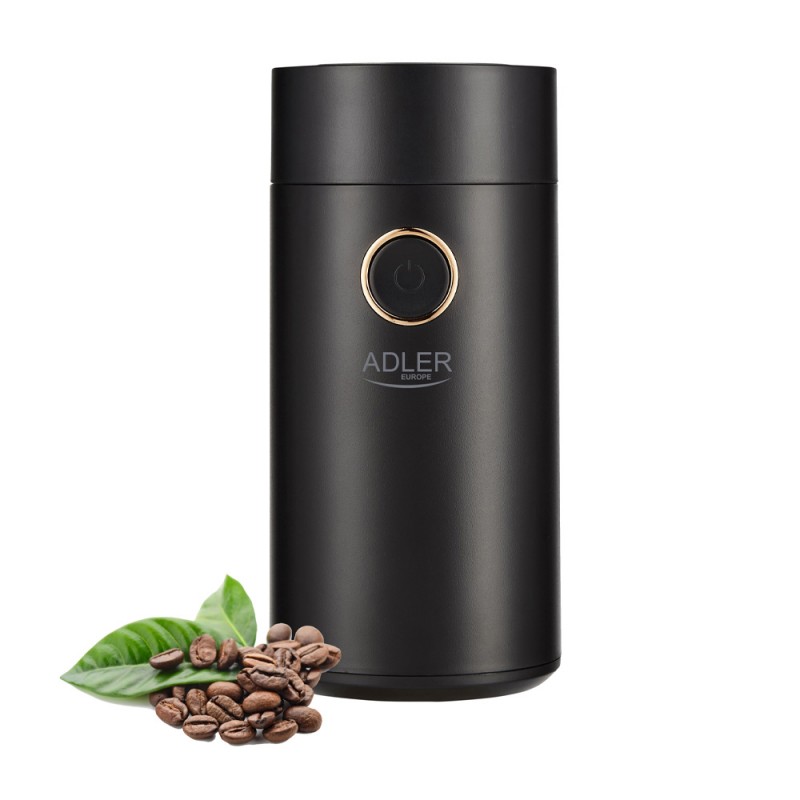 ADLER AD-4446BG  Μύλος καφέ 150W Μαύρο/ Χρυσό