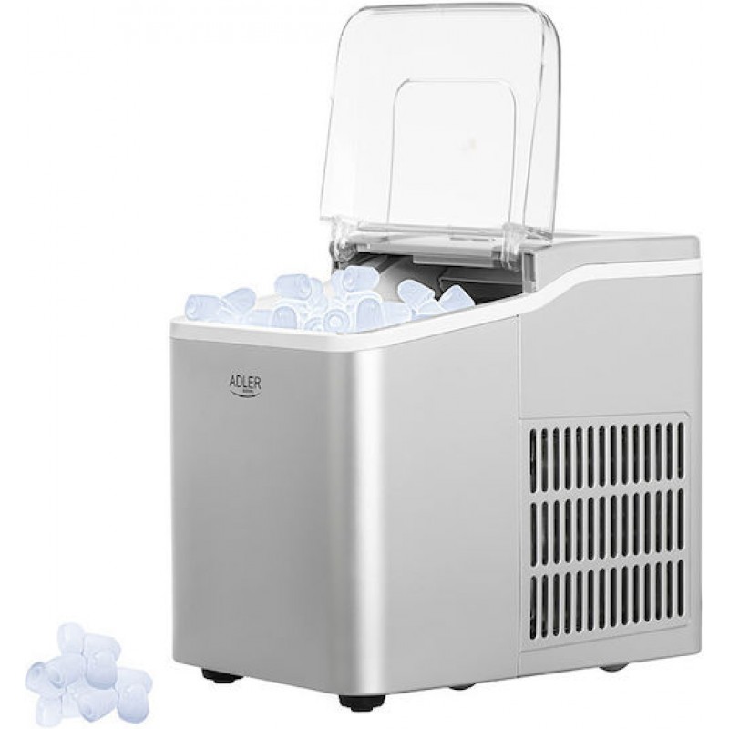 ADLER AD8086 Παγομηχανή 1.5L 100W SILVER 