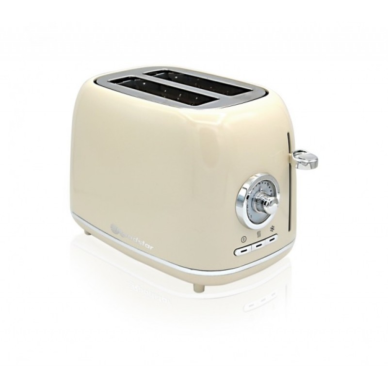 ROADSTAR TS-780/CR Ρετρό Φρυγανιέρα 900W 2θεσεων
