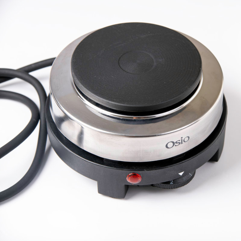 OSIO OHP-2410 Μονή ηλεκτρική εστία 10 cm με θερμοστάτη 500 W
