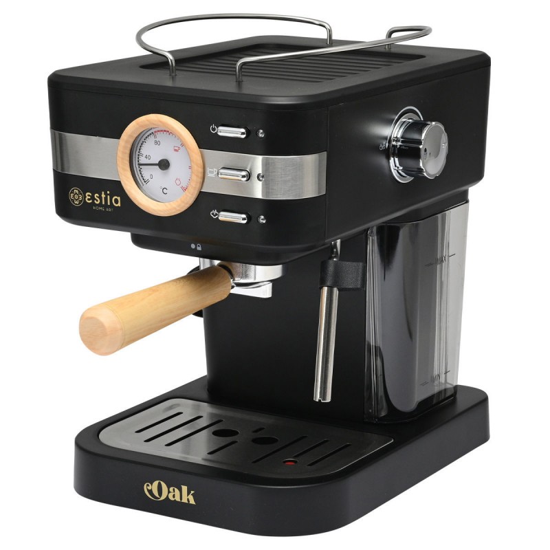 Estia 06-18986 Μηχανή Espresso OAK 950W 15Bar 1.2Lt Μαύρη Estia 06-18986 Μηχανή Espresso OAK 950W 15Bar 1.2Lt Μαύρη