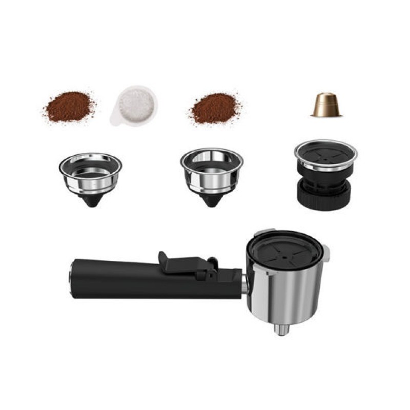 Primo PREM-40445 Καφετιέρα Espresso- Cappucino για Αλεσμένο καφέ και Κάψουλα 20Bar/ 1050W Ιβουάρ (400445) Primo PREM-40445 Καφετιέρα Espresso- Cappucino για Αλεσμένο καφέ και Κάψουλα 20Bar/ 1050W Ιβουάρ (400445)