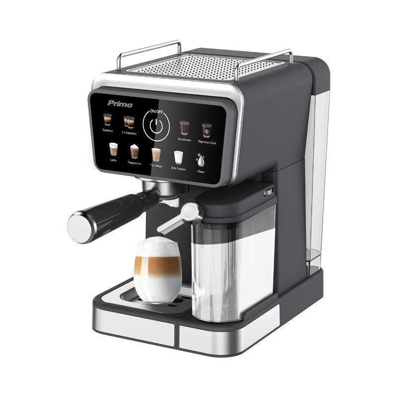 Primo PREM-40532 Μηχανή Espresso+Milk frother Hot & Cold 3σε1 20Bar Digital Μαύρη-Inox (400532)