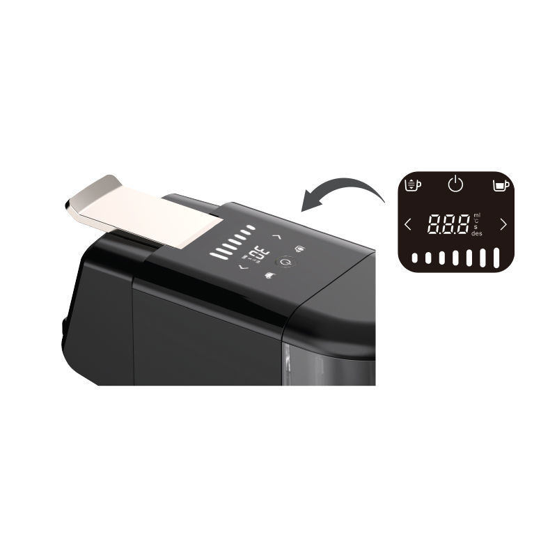 Primo PREM-40537 Μηχανή Espresso  Hot & Cold 4σε1 20Bar Digital Μαύρη (400537)