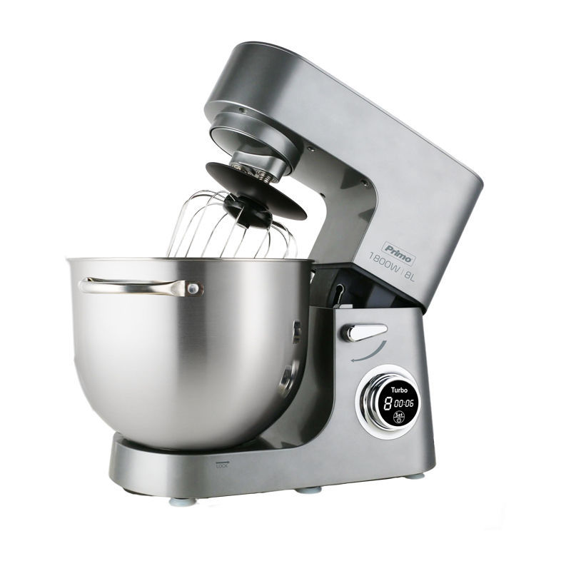 Primo PRMB-40529 Κουζινομηχανή Digital με ανοξείδωτο κάδο 8L 1800W Ανθρακί (400529)