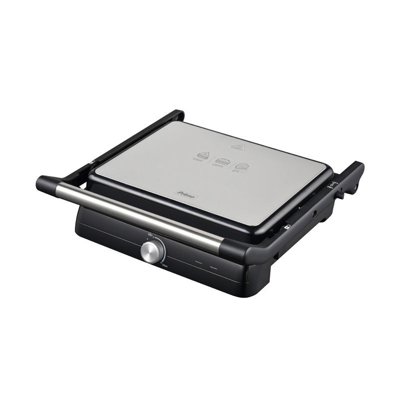 Primo PRPG-40494 Κεραμικές πλάκες "Marble" 2000W Μαύρη-Inox  (400494)