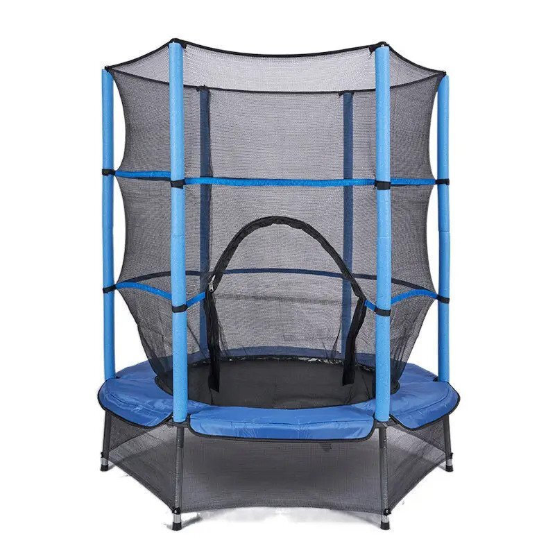 Oxford Home TG-119 Τραμπολίνο με Δίχτυ -Διάμετρος 1.40m Υψος: 160cm Μπλε