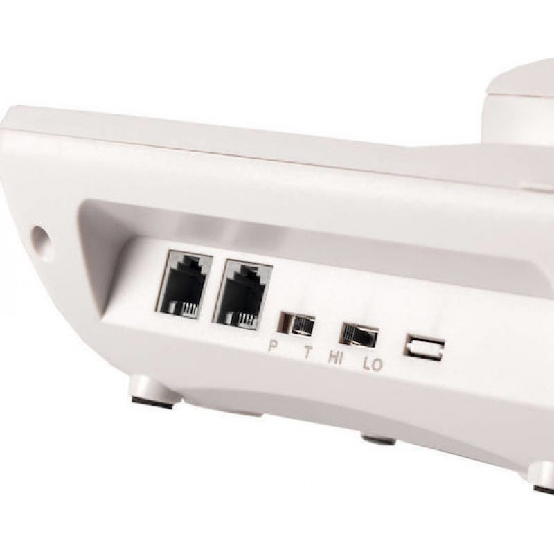 Osio OSW-4710W Ενσύρματο τηλέφωνο με οθόνη Λευκό (110087-0014)